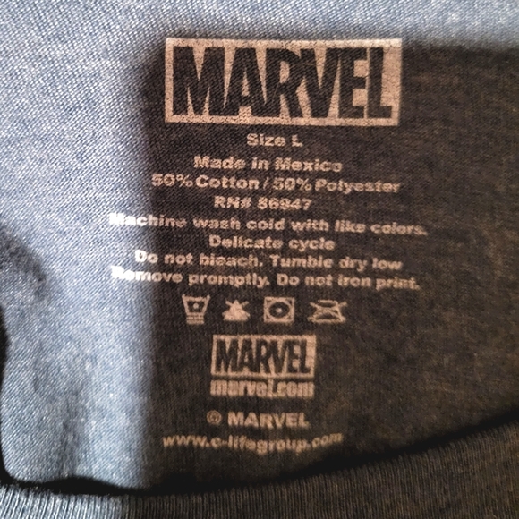3 for $10 - Marvel Official Deadpool T-Shirt Size L - Picture 4 of 4